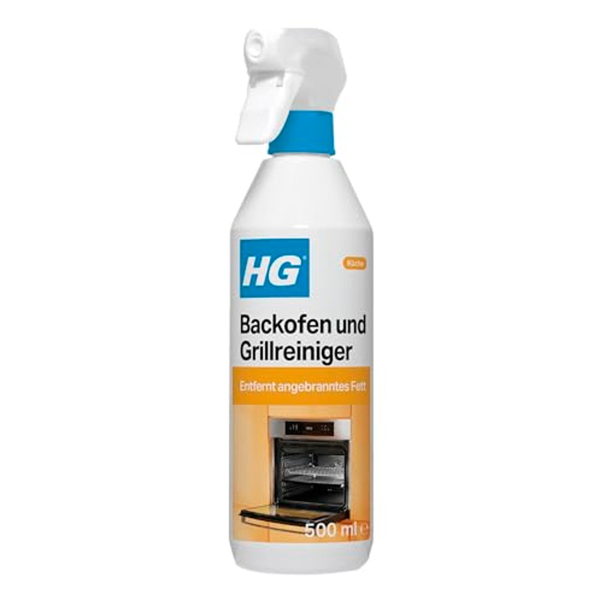 HG Oven-, grill- en BBQ-reiniger 6 x 500 ml - Voordeelverpakking
