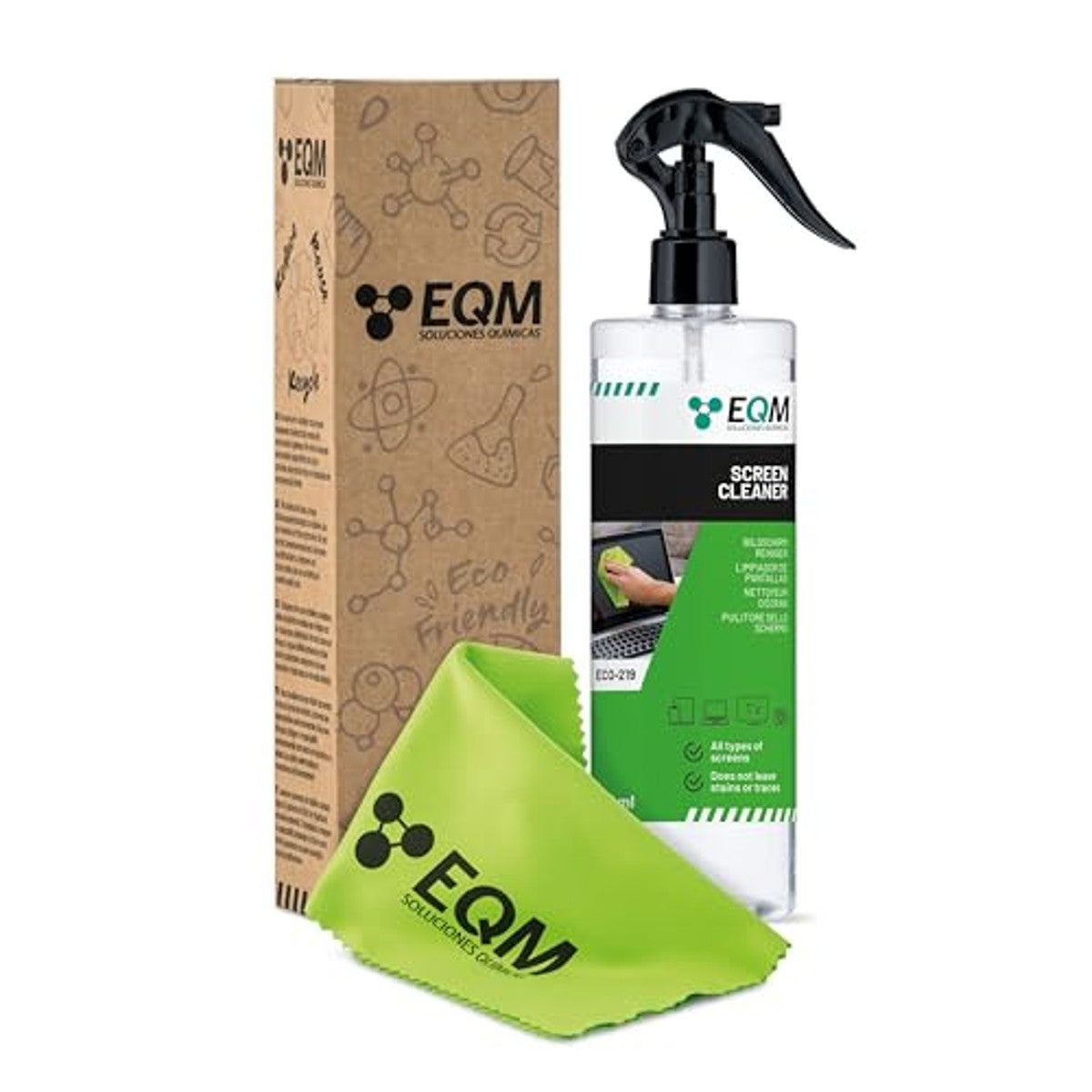 Chemical Ecosolutions EQM ECO-219 beeldschermreiniger 6 x 500 ml - Voordeelverpakking