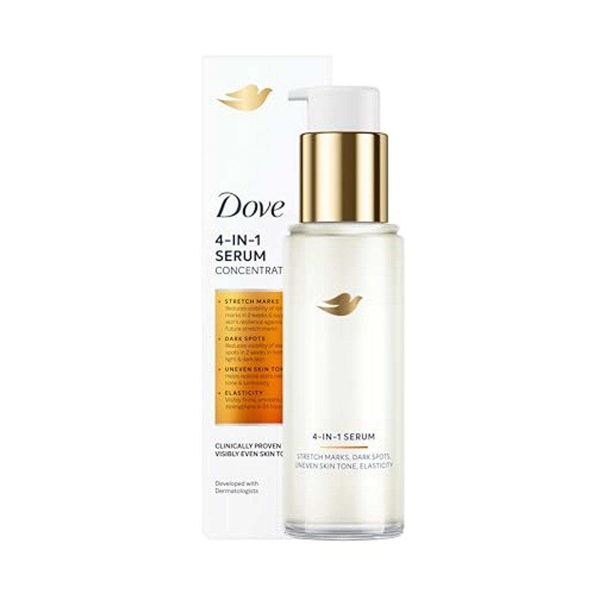 Dove Verstevigende bodylotion 4-in-1 6 x 100 ml - Voordeelverpakking