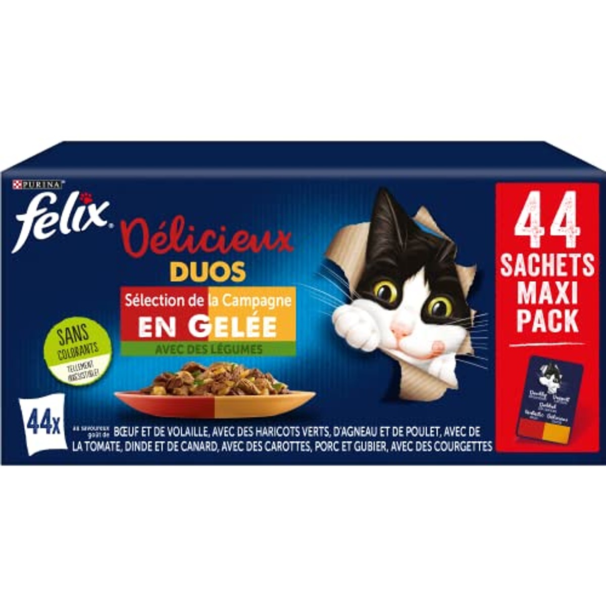 Felix Heerlijk Duo Maxipack 44 x 85 g – Felix