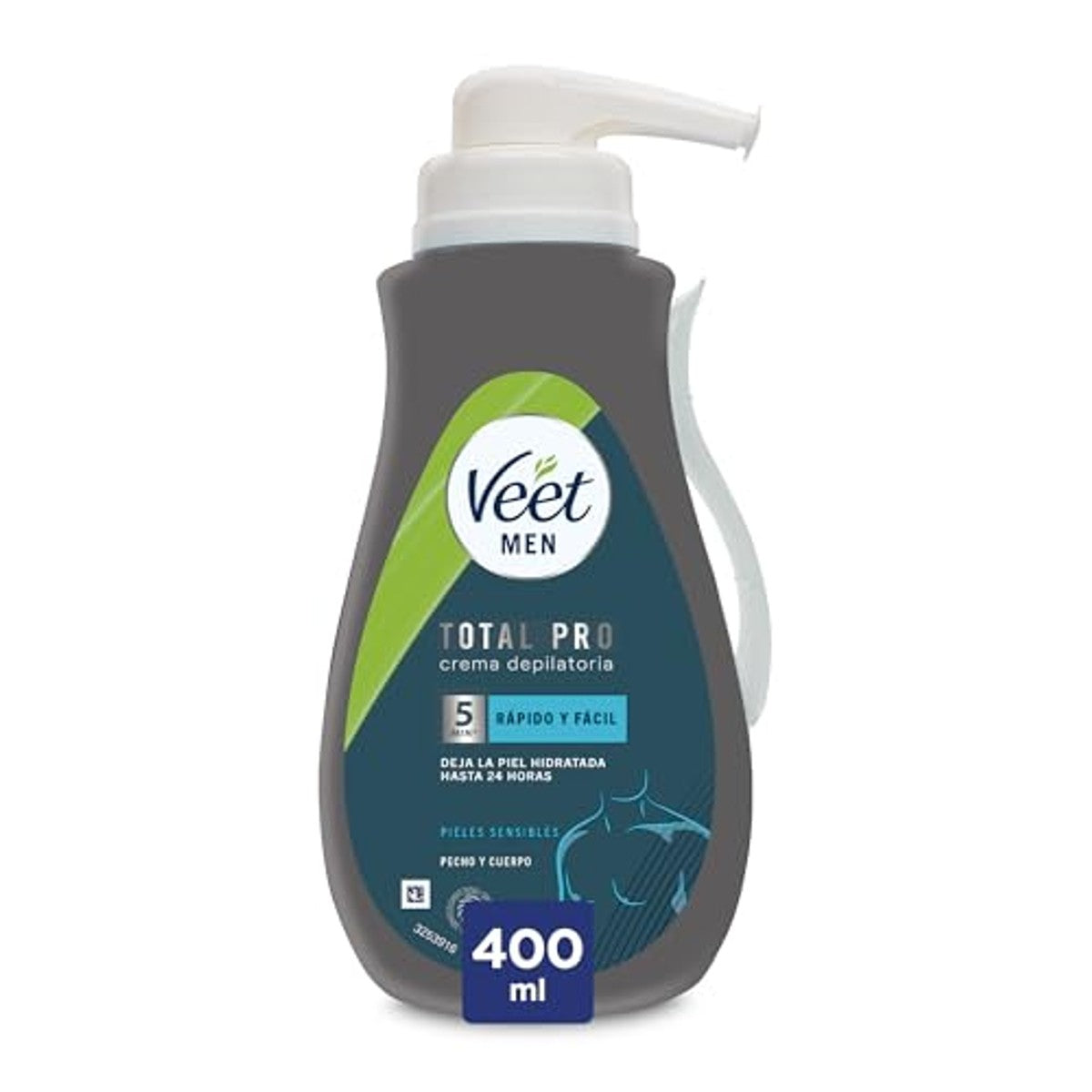 Veet Men Cream Depilatoria Pieles Sensibles 3 x 400 ml - Voordeelverpakking