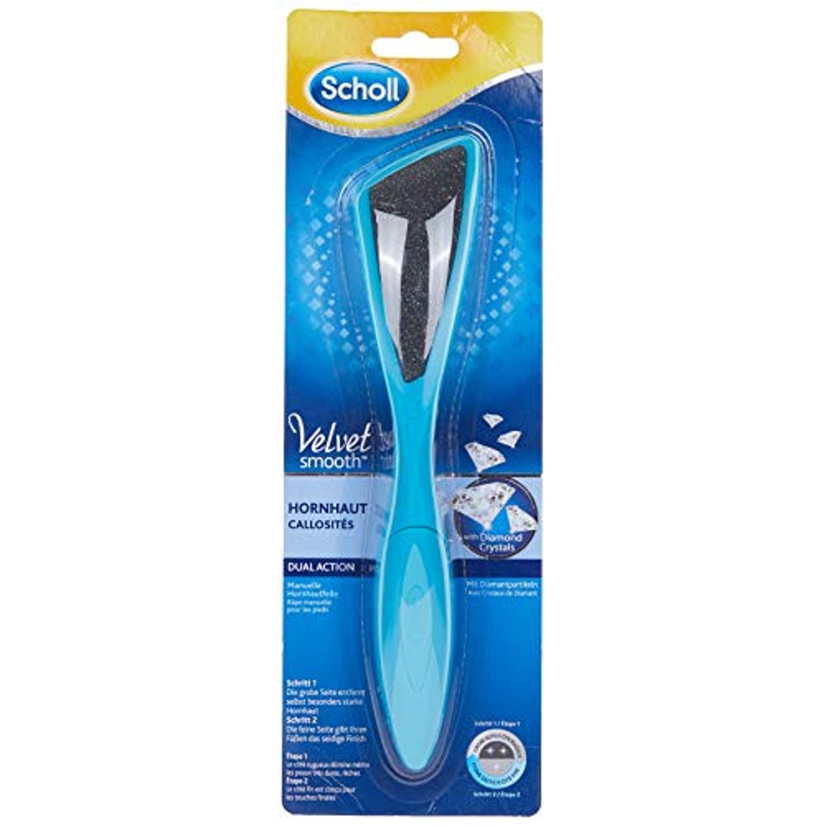 Dr. Scholl's Velvet Smooth Eeltvijl met diamantdeeltjes - 6-pack – foto 2