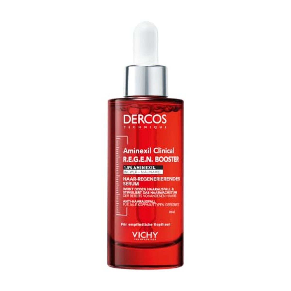 Vichy Dercos Aminexil Clinical R.E.G.E.N. Booster Haarserum 30 ml - 3-pack