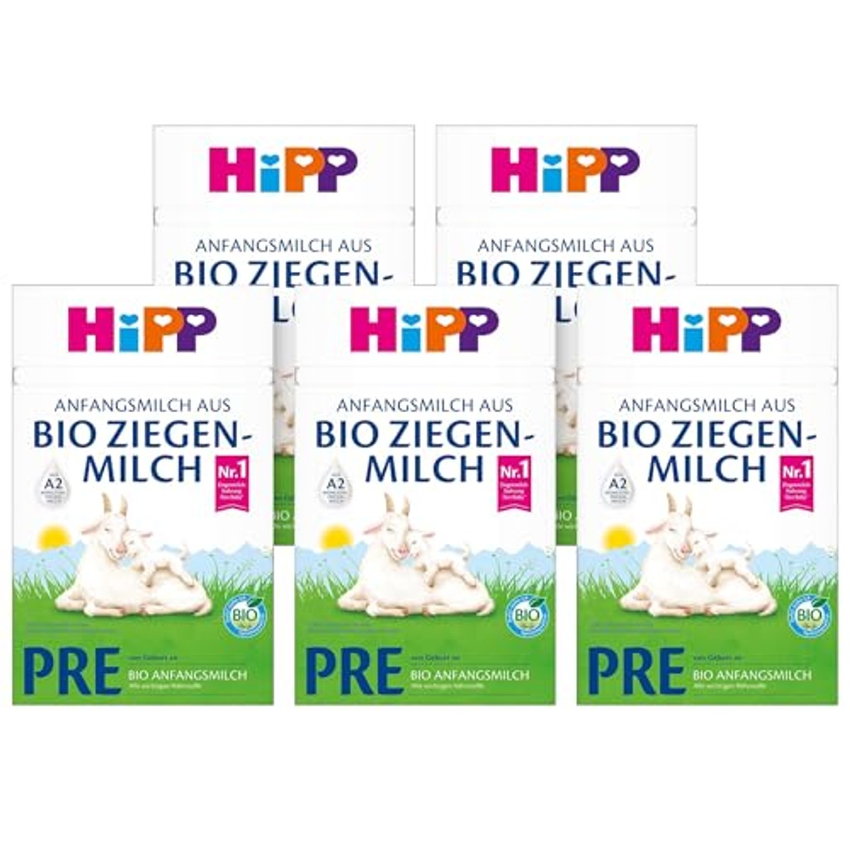 HiPP PRE eerste melk biologische geitenmelk 5 x 400 g – HiPP