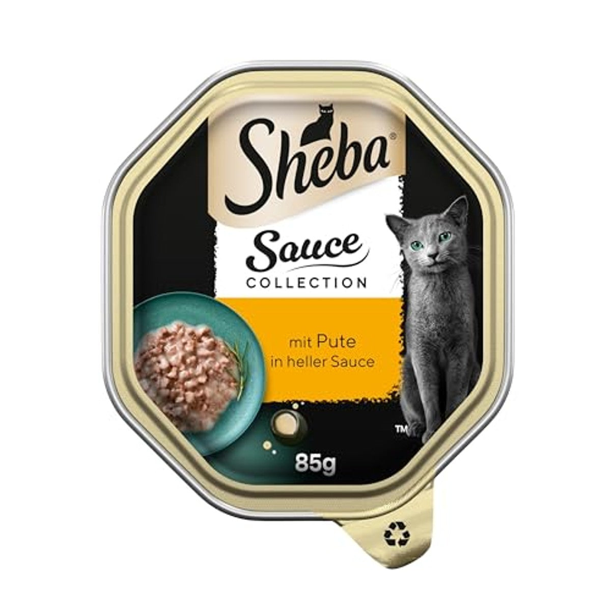 Sheba Sauce Collection natvoer kattenvoer kalkoen 2 x 11 x 85 g - 6-pack