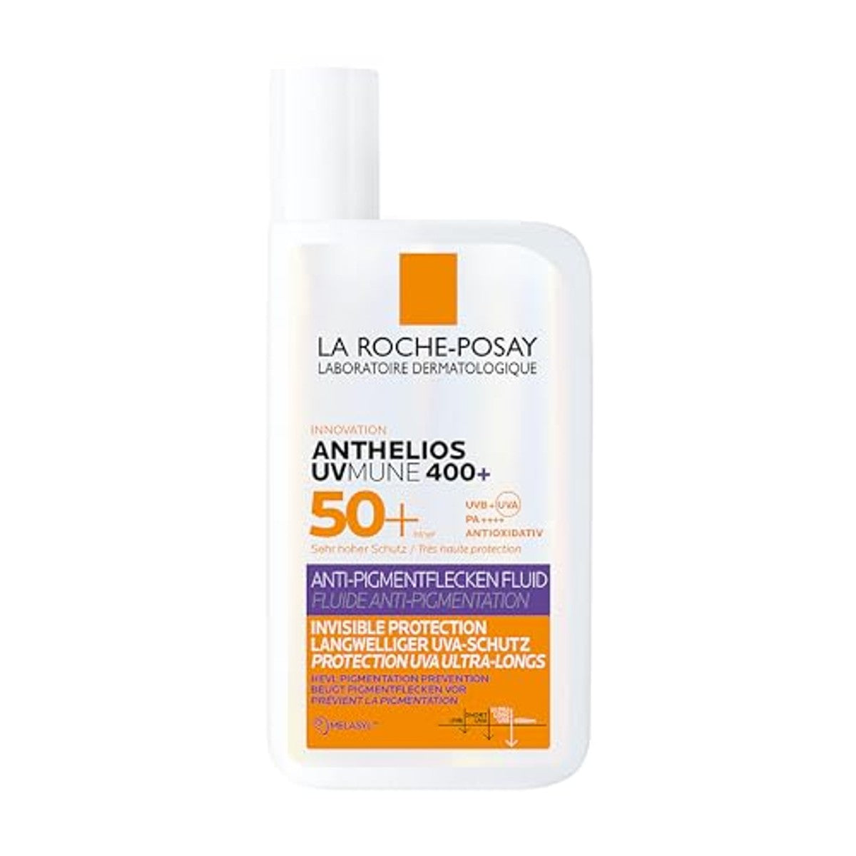 La Roche-Posay Anthelios Anti-pigmentvlekken Vloeistof Gezicht SPF 50+, 50 ml - 6-pack