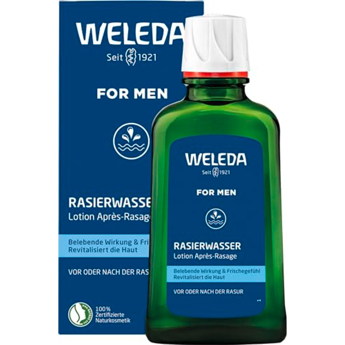 Weleda for Men Scheerwater Pre- en Aftershave 100 ml - 3-pack