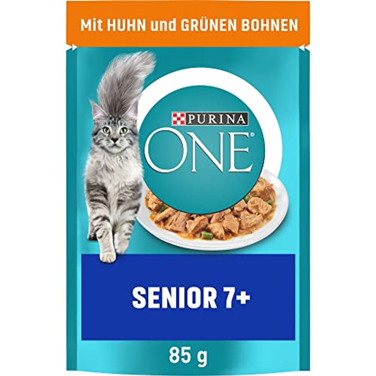 Purina One Senior 7+ natvoer kattenvoer kip 26 x 85 g - 3-pack