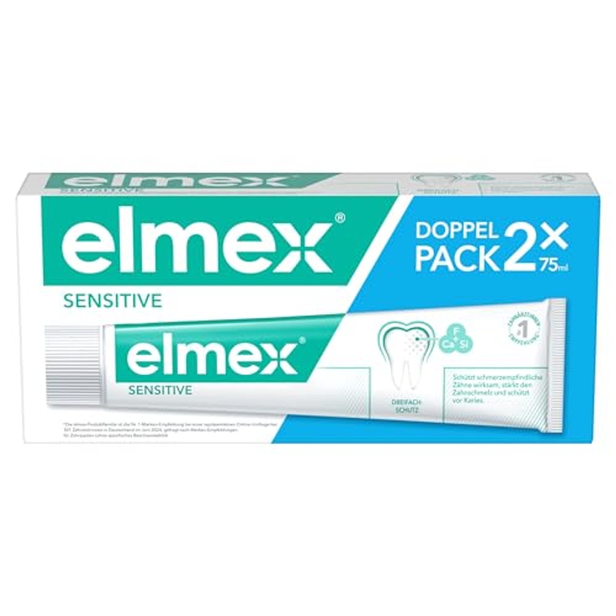 ELMEX Sensitive tandpasta dubbelpak 150 ml – ELMEX