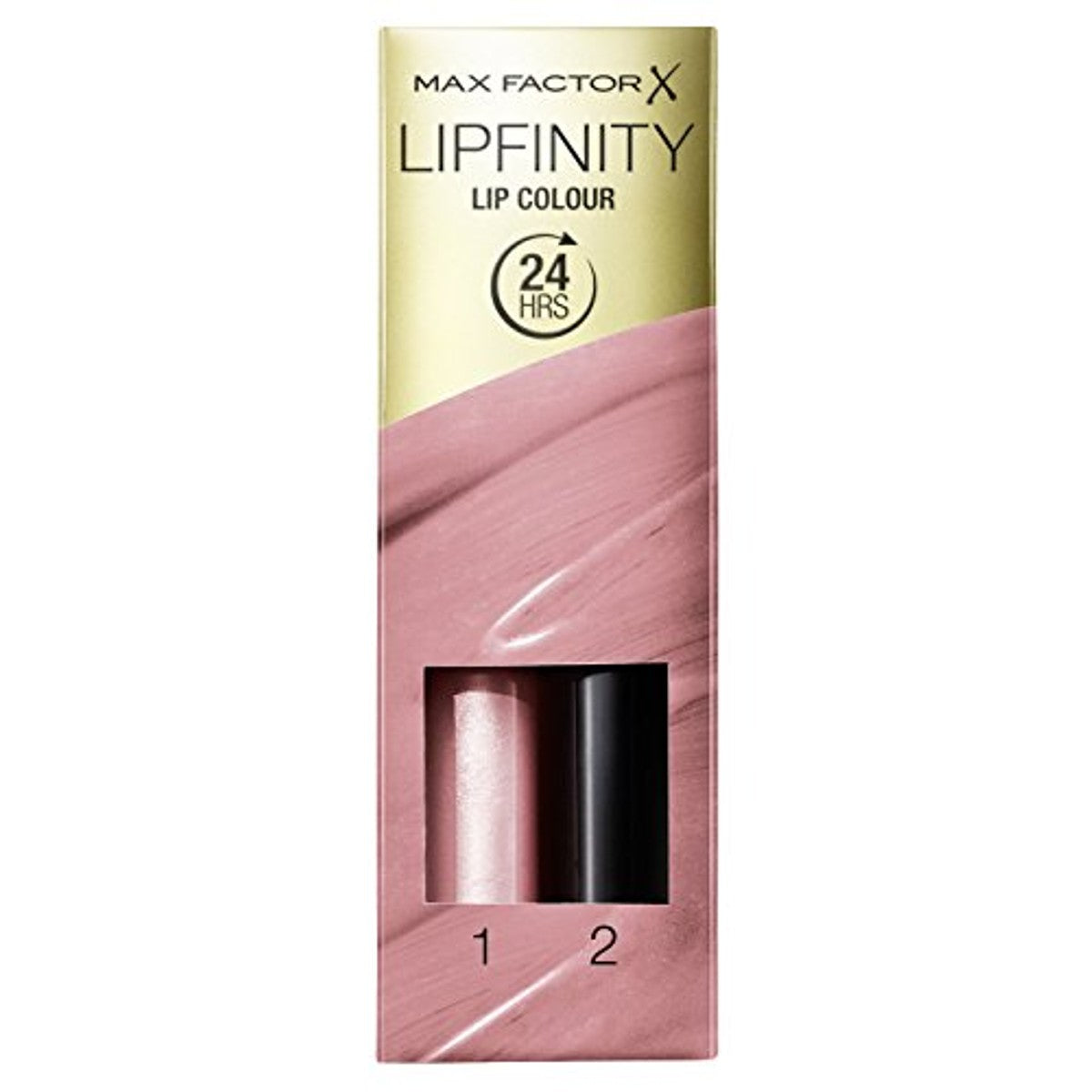 Max Factor Lipfinity 350 Essential Brown, per stuk verpakt (2 x 2 ml) – Max Factor