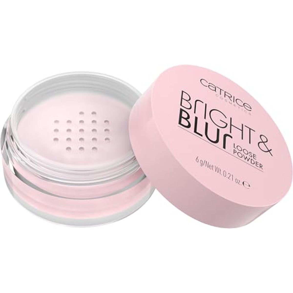 Catrice Bright & Blur Loose Powder losse poeder 010 roze - 6-pack