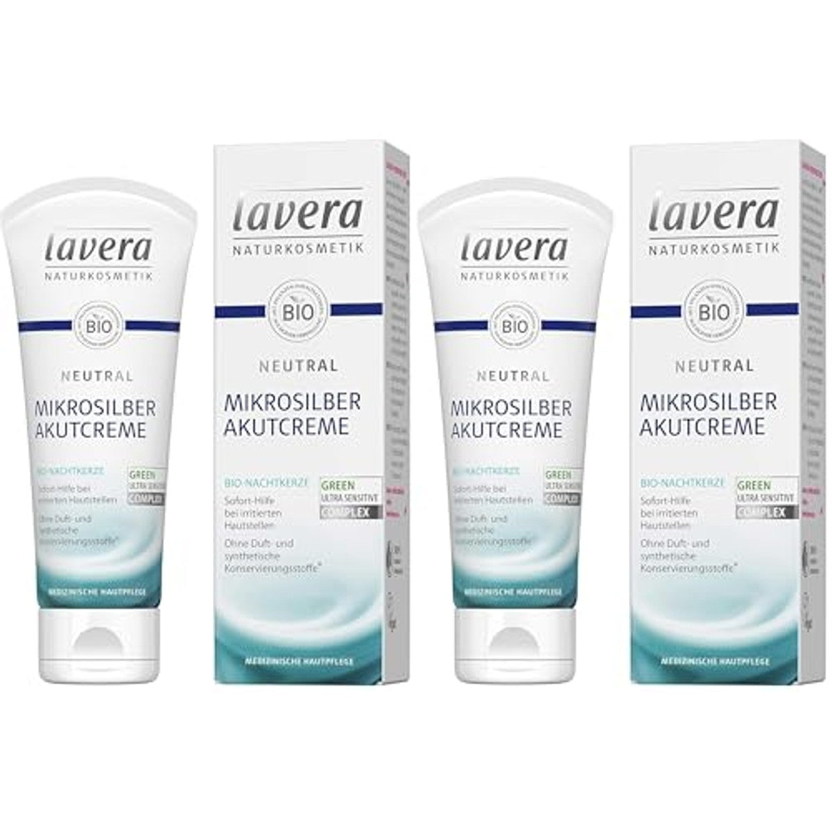 lavera Neutrale acute crème met microzilver - 3-pack – foto 2