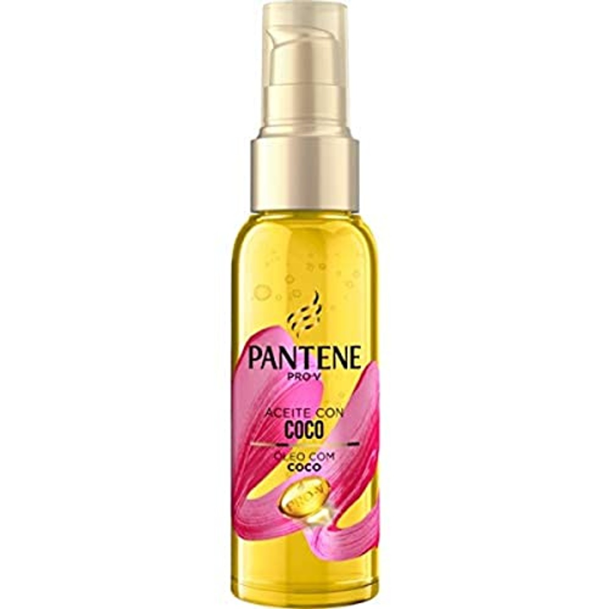 Pantene Pro-V Krullend Haarolie Kokosnoot 6 x 100 ml - Voordeelverpakking – foto 2