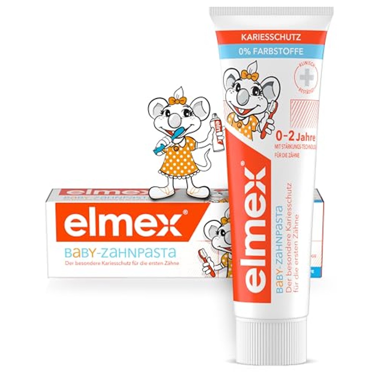 ELMEX Babytandpasta 0-2 jaar 1000 ppm 50 ml – ELMEX