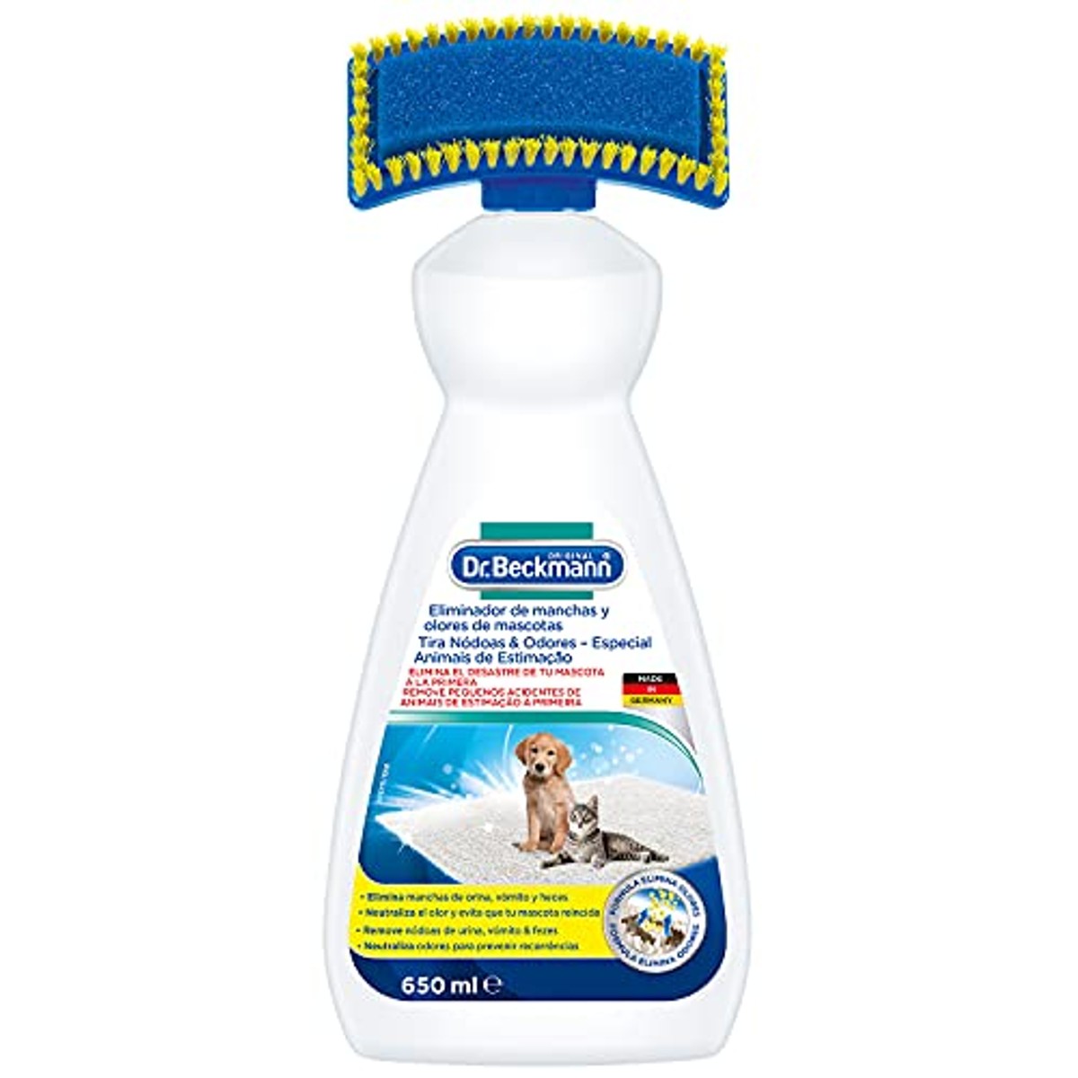 Dr. Beckmann Vlek- en geurverwijderaar voor huisdieren 650 ml – Dr. Beckmann
