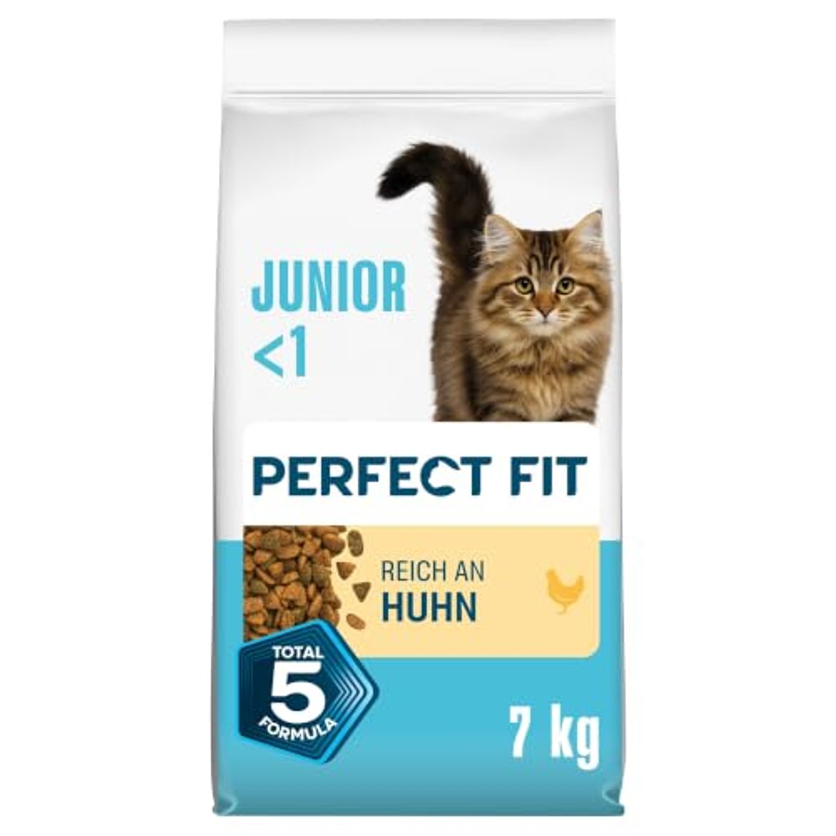Perfect Fit Junior <1 droogvoer kat kip 7 kg – foto 2