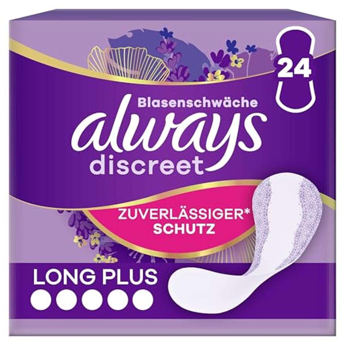 Always Discreet Long Plus inlegkruisjes 24 stuks – Always