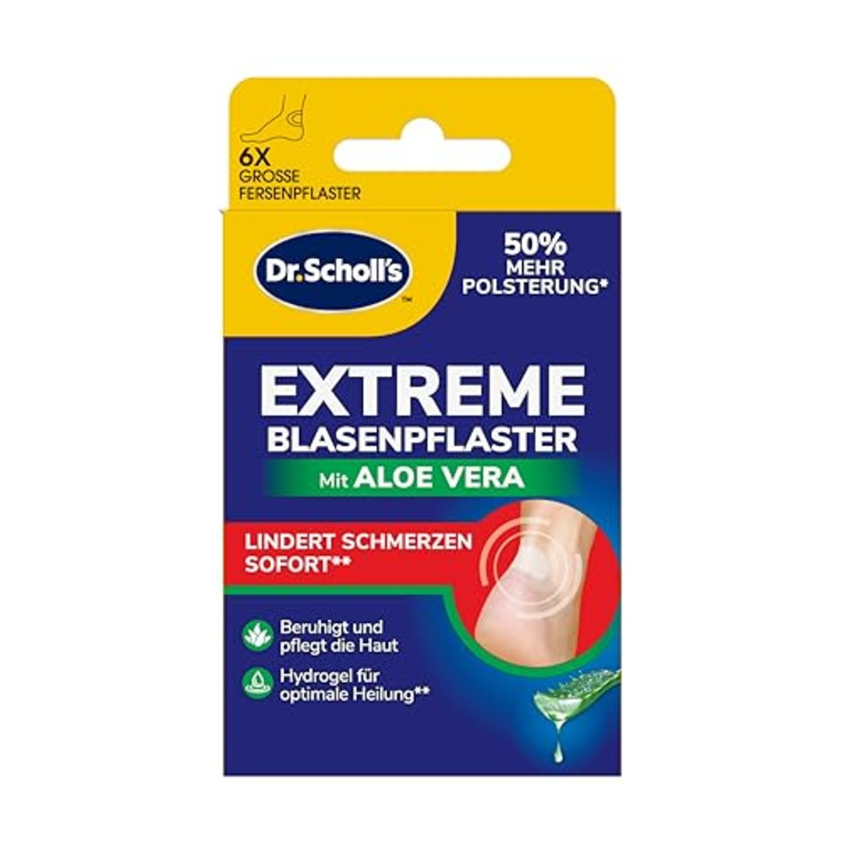 Dr. Scholl's blarenpleisters extreme blaren 6 stuks – foto 2