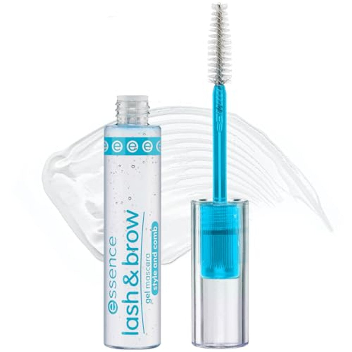 essence lash & brow gel mascara transparant 9 ml - 3-pack