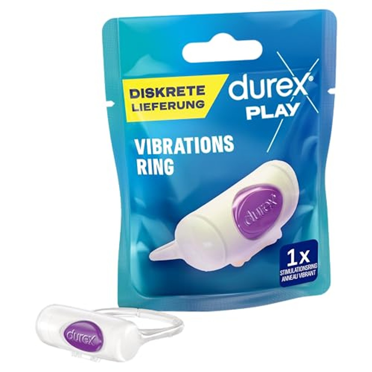 Durex Intense Vibrations penisring 6 x 1 stuks - Voordeelverpakking