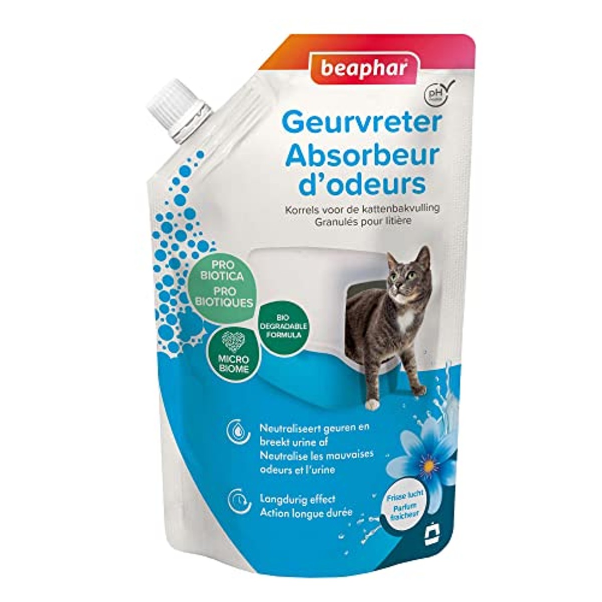 Beaphar Multi Fresh voor kattenbakken - 400 g – beaphar