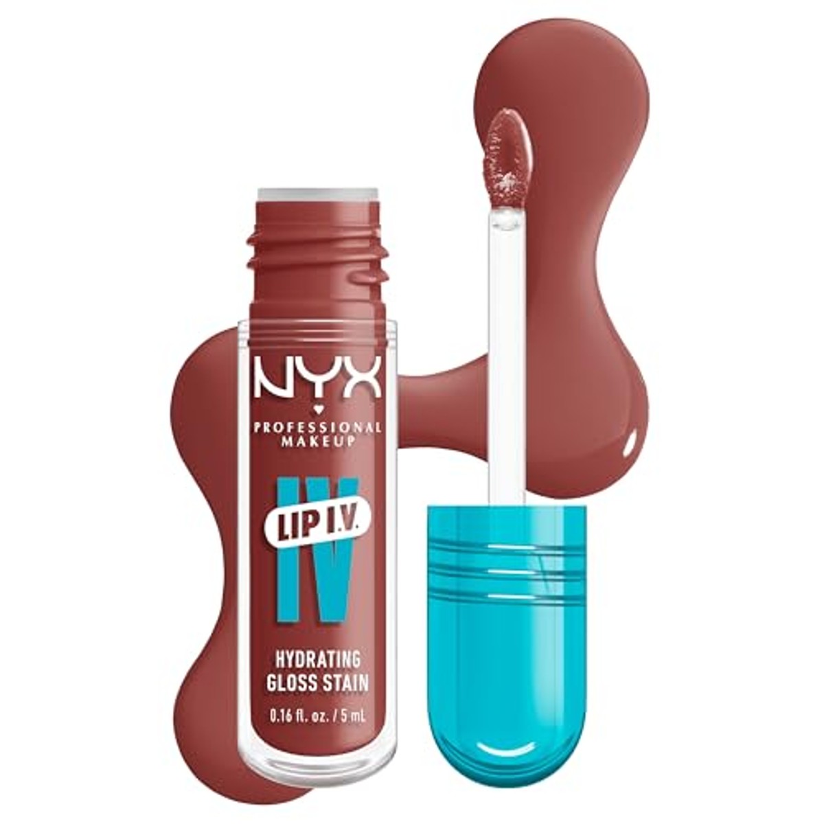 NYX PROFESSIONAL MAKEUP Lip IV Hydrating Gloss Stain Hydra Honey 3 stuks