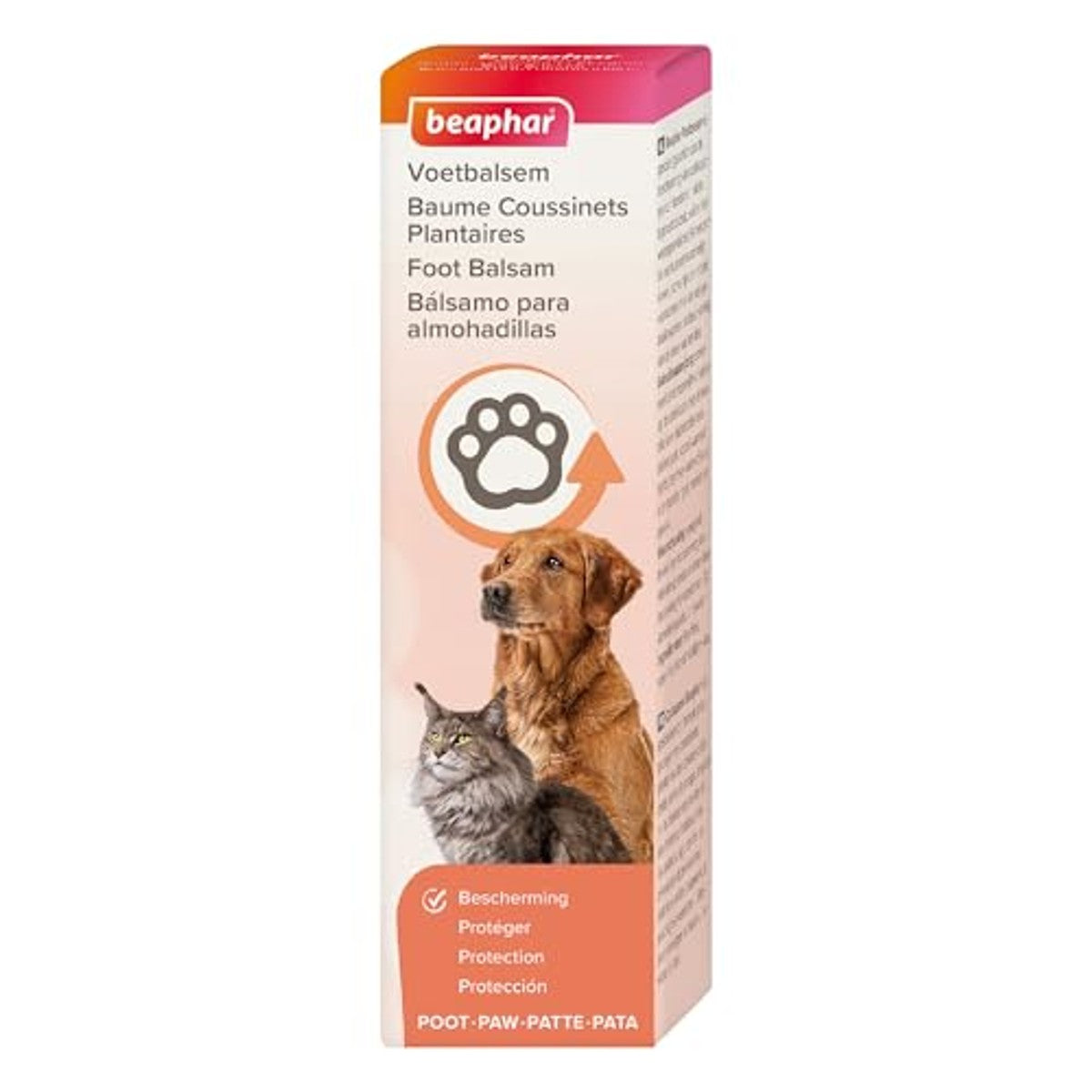 Beaphar Voetbalsem voor katten en honden, pootbescherming, 40 ml - 6-pack