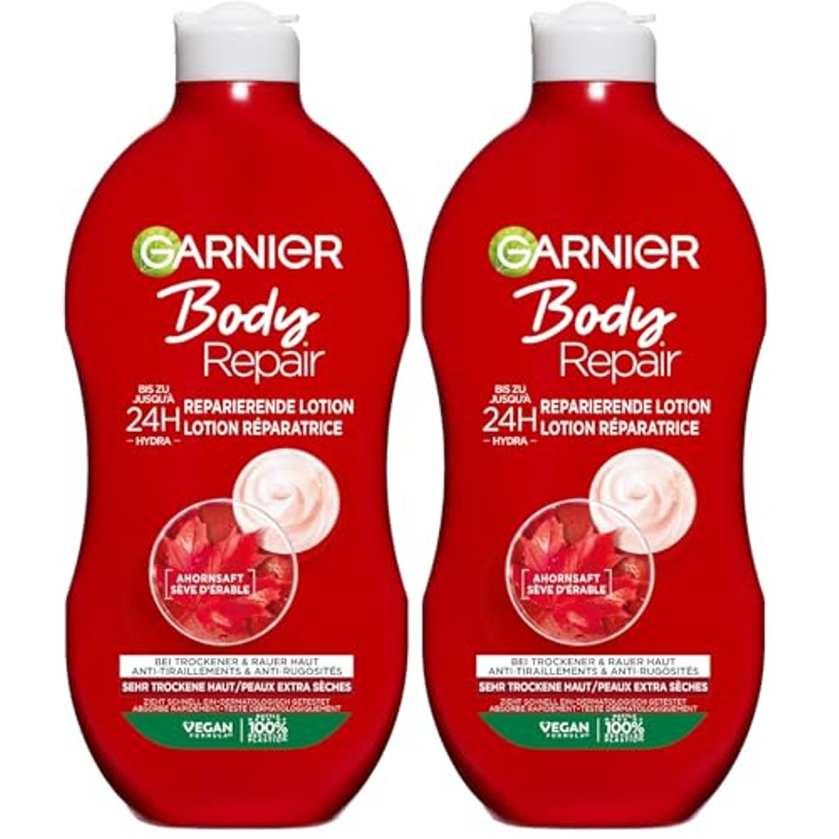 Garnier Body Repair Body Moisturizer 400 ml verpakking van 2 – Garnier