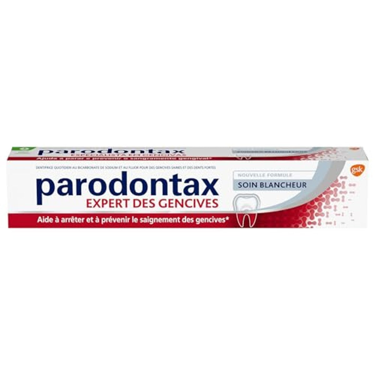 Parodontax Whitening Care Tandpasta 6 x 75 ml - Voordeelverpakking