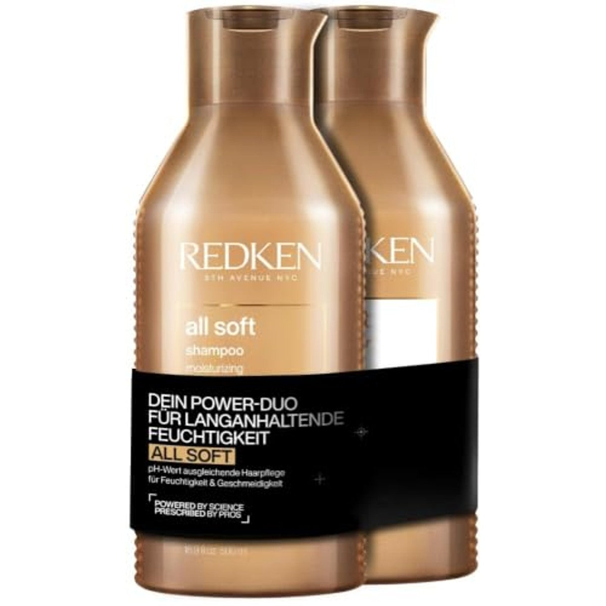 Redken All Soft Verzorgingsset Vochtshampoo en Conditioner Duo 500 ml - 6-pack – foto 2