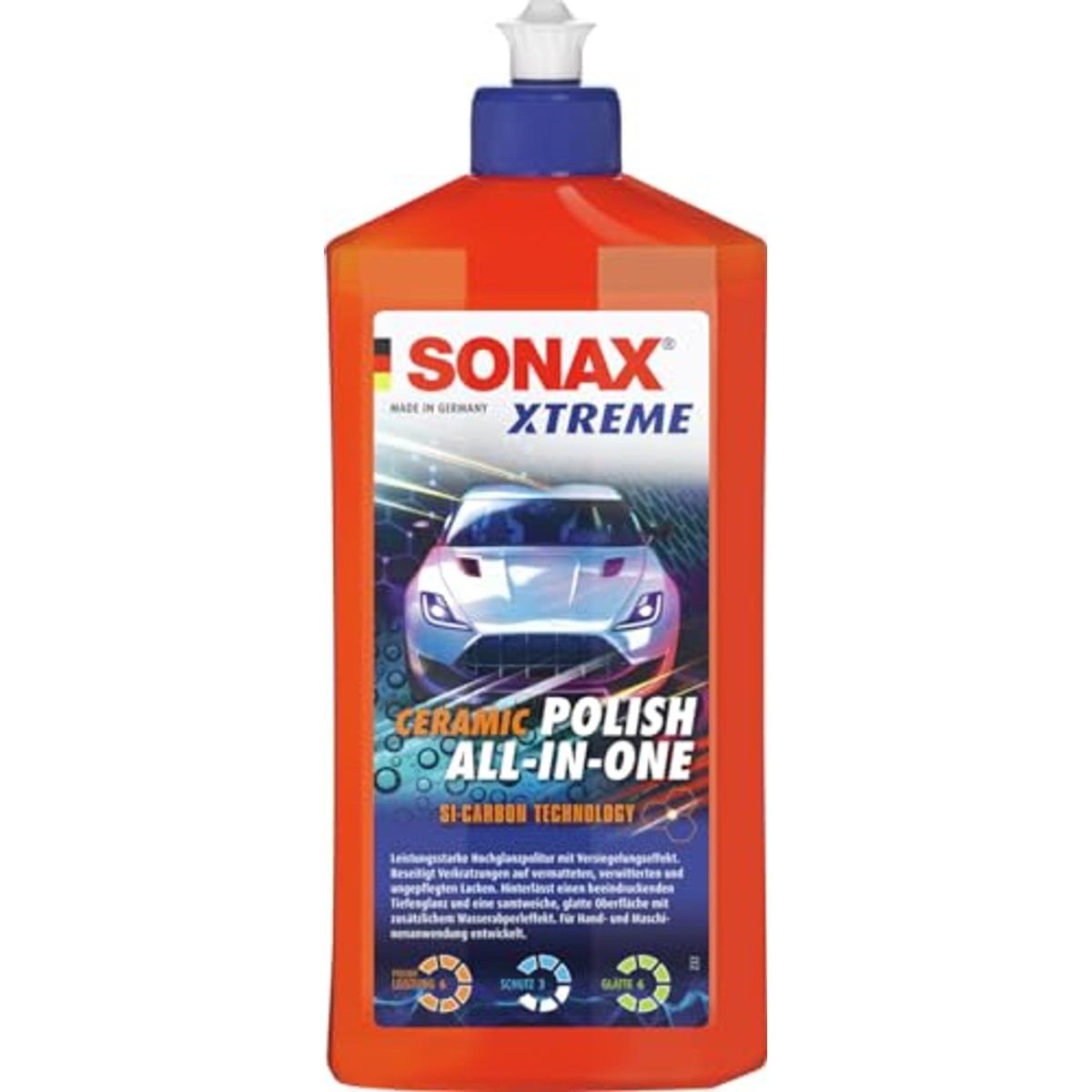 SONAX Xtreme Ceramic Polish All-in-One 6 x 500 ml - Voordeelverpakking