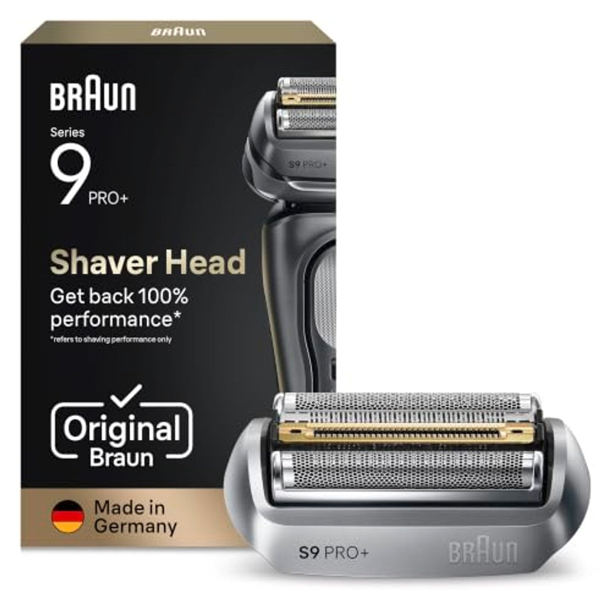 Braun Series 9 Pro+ 96M Scheerkop voor Scheerapparaat Zilver - 6-pack