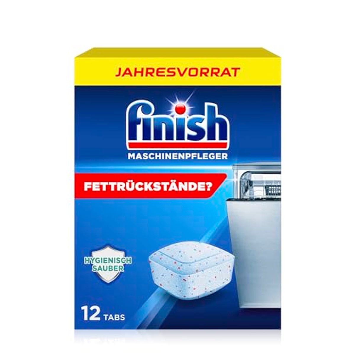 Finish Jaarvoorraad Machine Care Tabs 12 Tabs – Finish