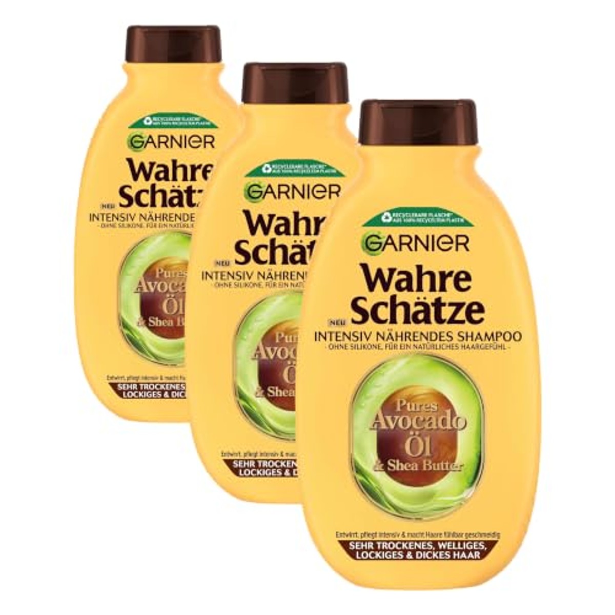 Garnier Echte Schatten Shampoo Avocado & Shea 3 x 250 ml – Garnier