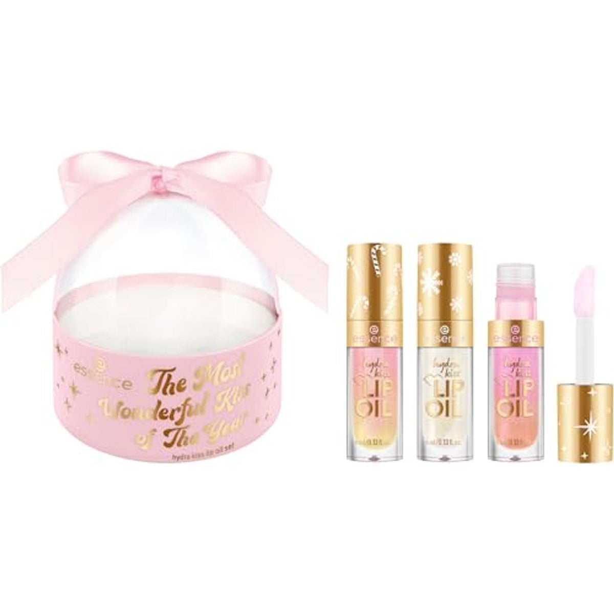 essence the most wonderful kiss of the year hydra kiss lip oil nr. 01 12ml | Met oliën, hydraterend – Essence Cosmetics