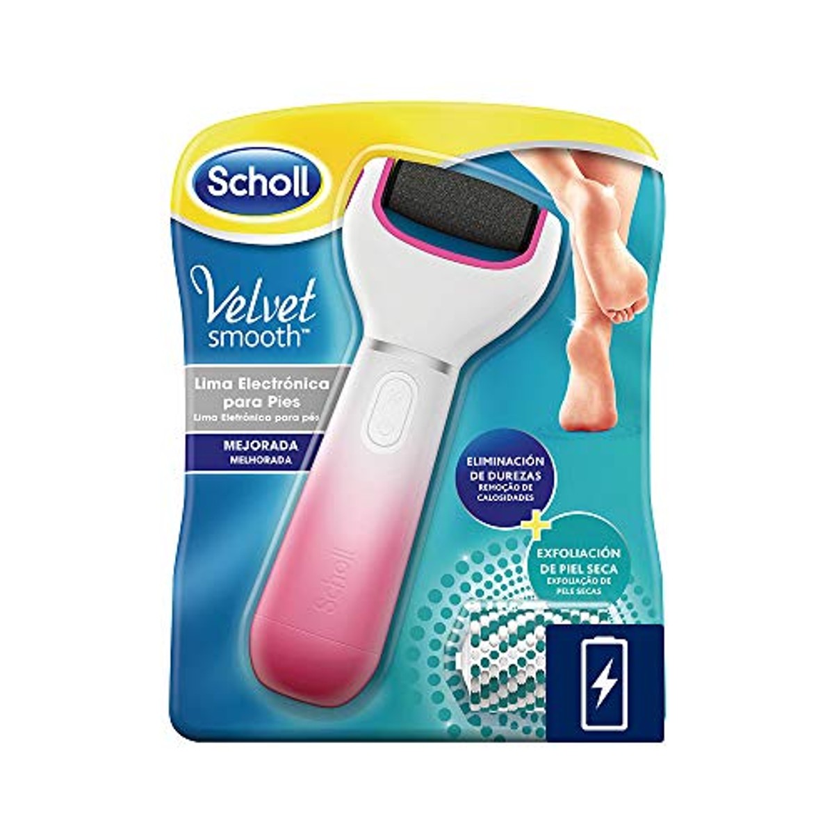 Dr. Scholl's Lima Electrica Velvet 2En1 3U C/3 - 3-pack