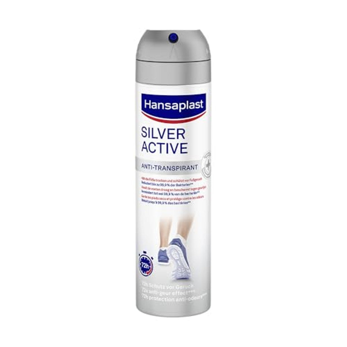 Hansaplast Silver Active Voetspray 150 ml – Elastoplast