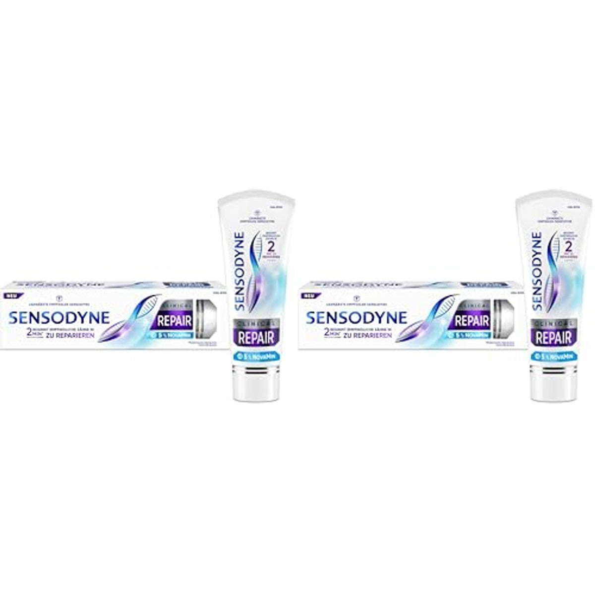 Sensodyne Clinical Repair Tandpasta 2 x 75 ml – Sensodyne
