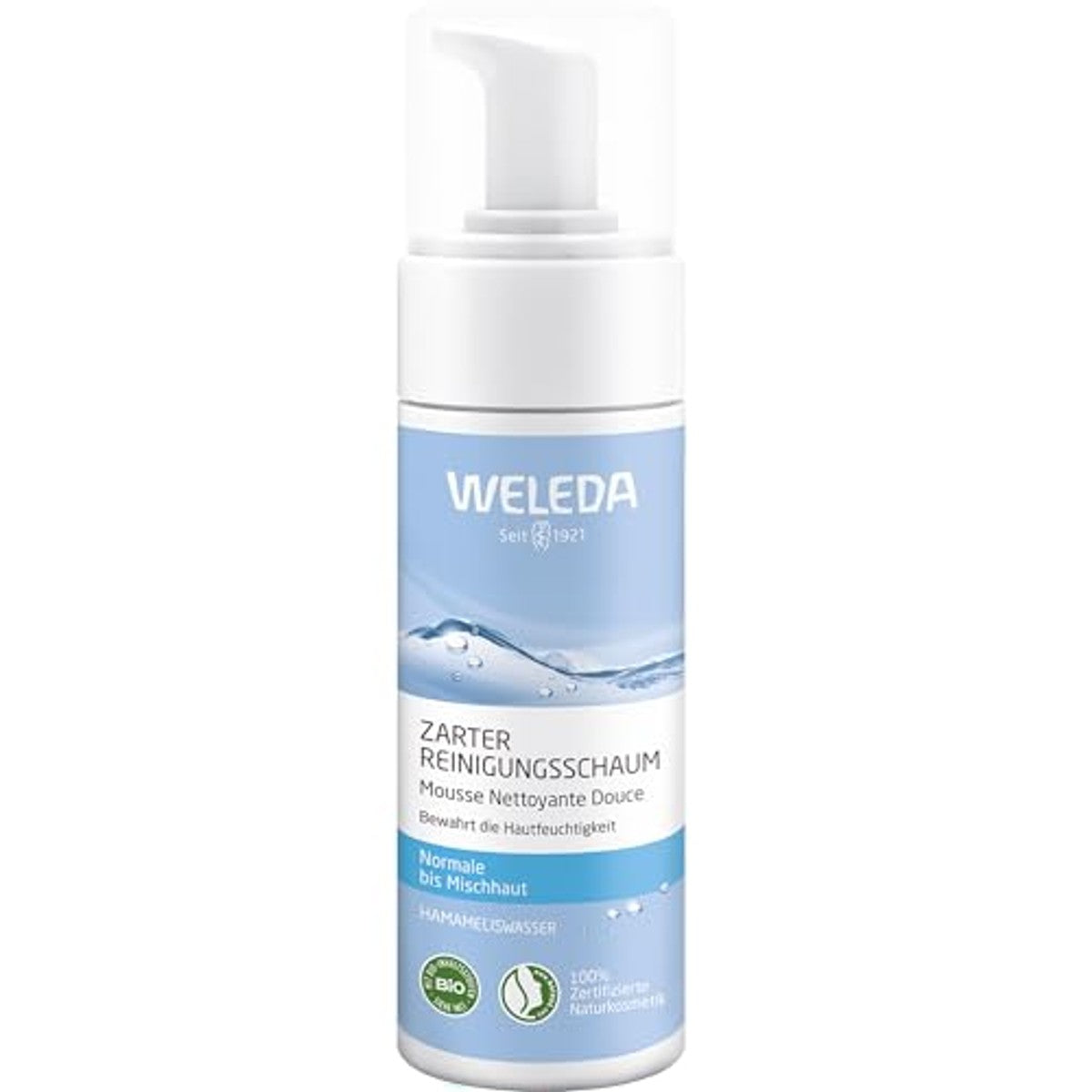 Weleda Milde Reinigingsmousse 150 ml - 6-pack – foto 2