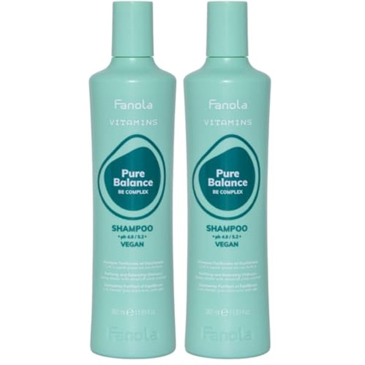 Fanola Vitamins, Pure Balance Shampoo Purificante Antiforfora, 350 ml (Packung mit 2) – FANOLA