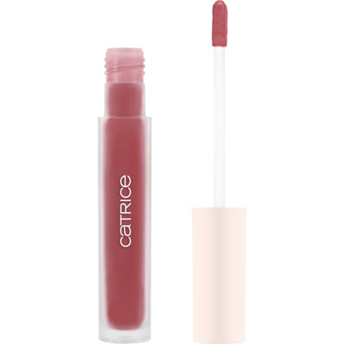 Catrice SOFT EMBRACE Pillow Matte Lip Mousse nr. C01 Nude matterend 2,8 ml | Matterend, zacht tekenend effect, langdurige, fluweelachtige afwerking in een koele rozenhouttint – Catrice Cosmetics