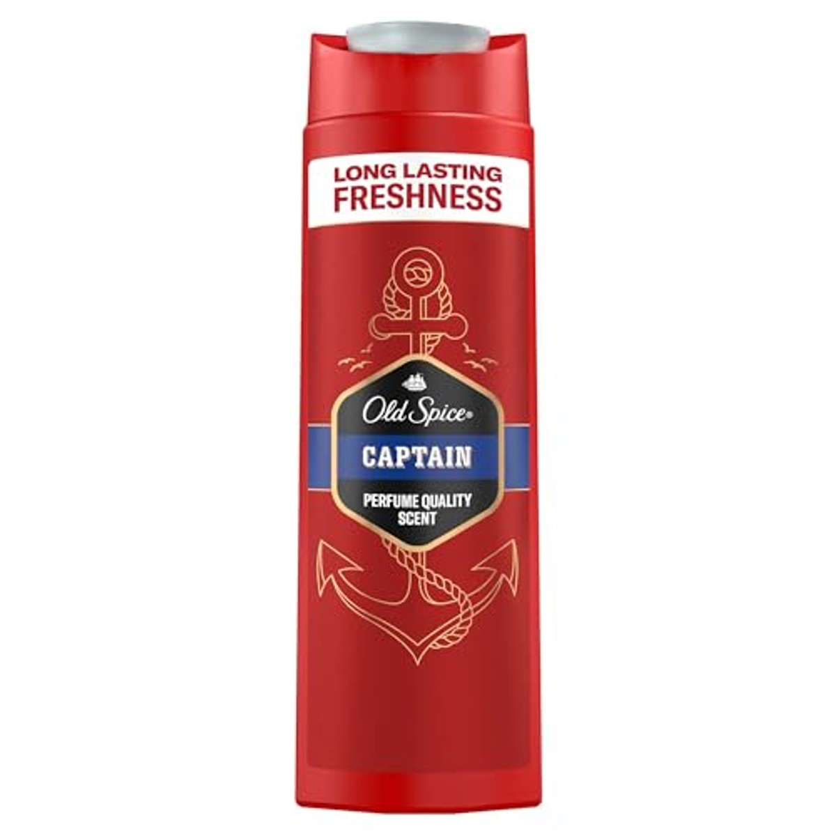 Old Spice Captain 3-in-1 douchegel & shampoo voor mannen 3 x 250 ml - Voordeelverpakking