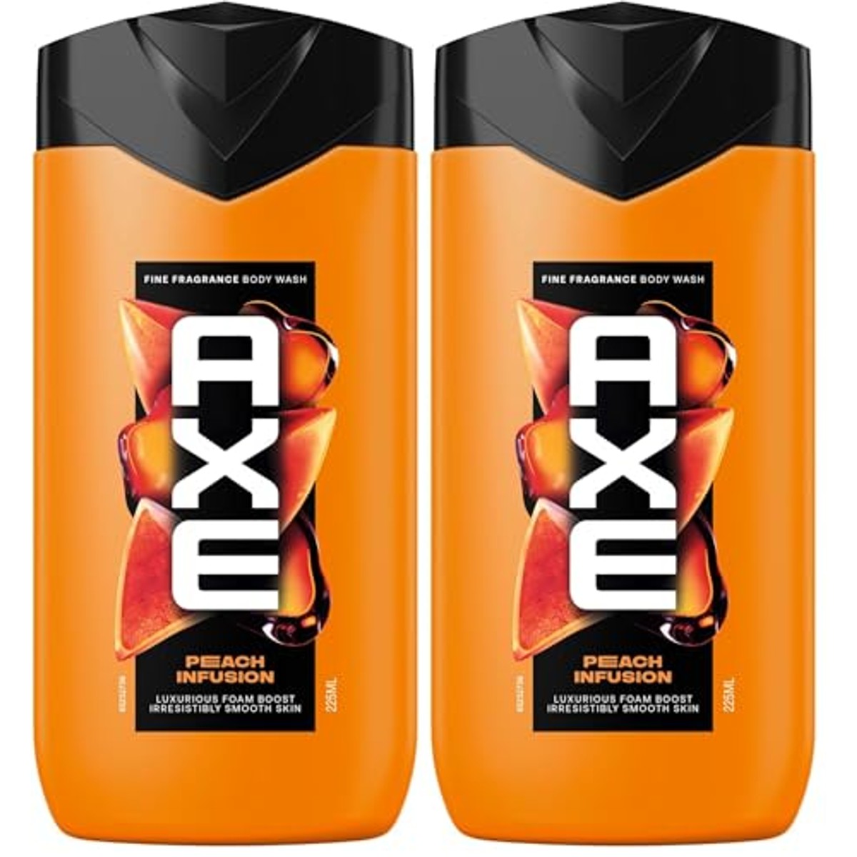 Axe Fine Fragrance Douchegel Peach Infusion 225 ml (verpakking van 2) – Axe