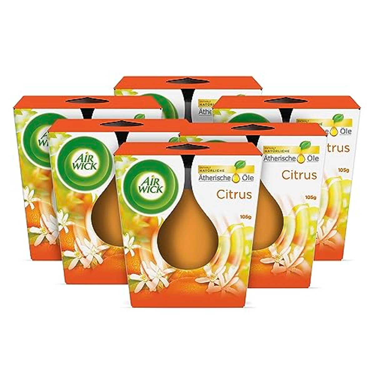 Air Wick Geurkaars Citrus 6 x 105 g – foto 2