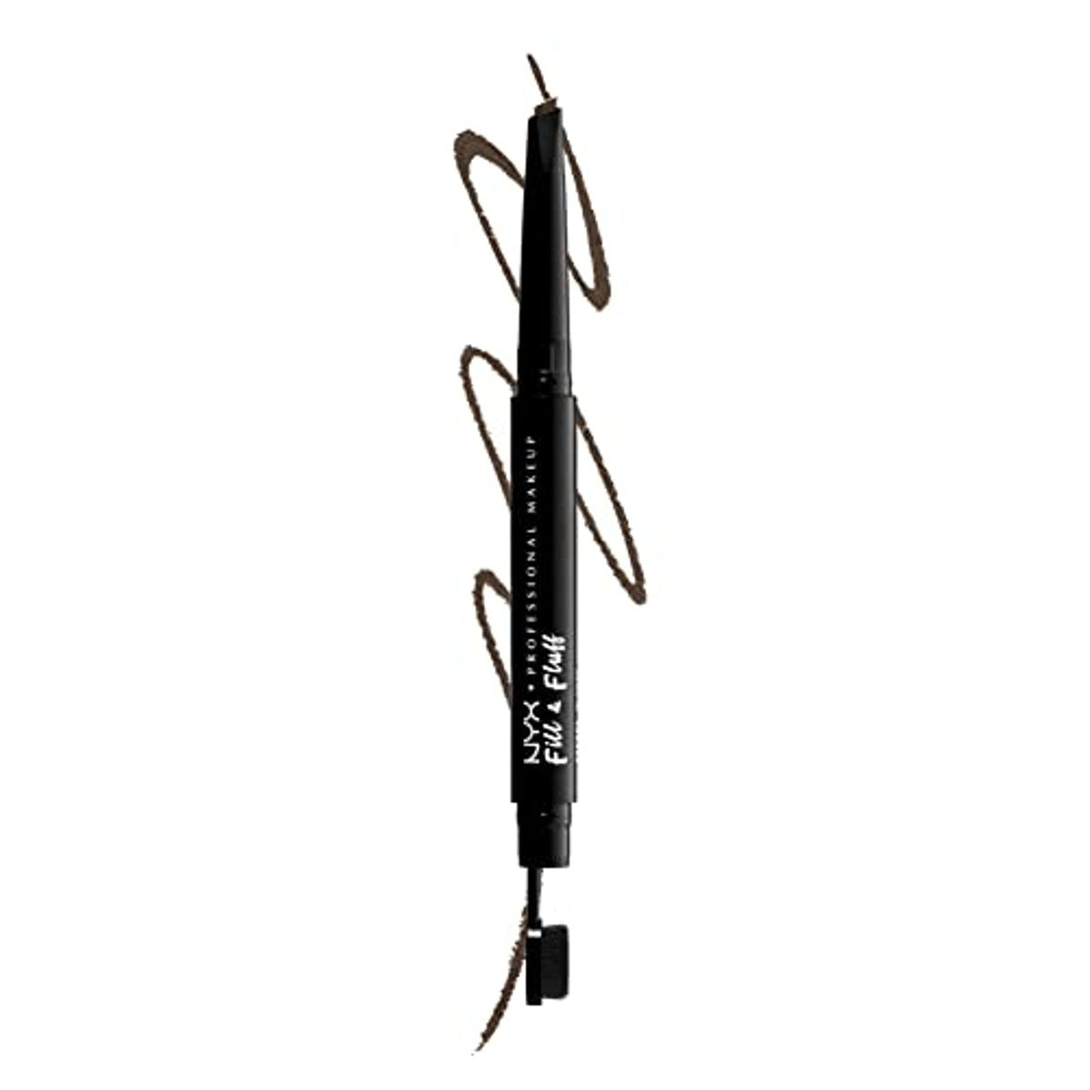 NYX PROFESSIONAL MAKEUP Fill & Fluff Eyebrow Pomade Pencil Ash Brown 3 stuks