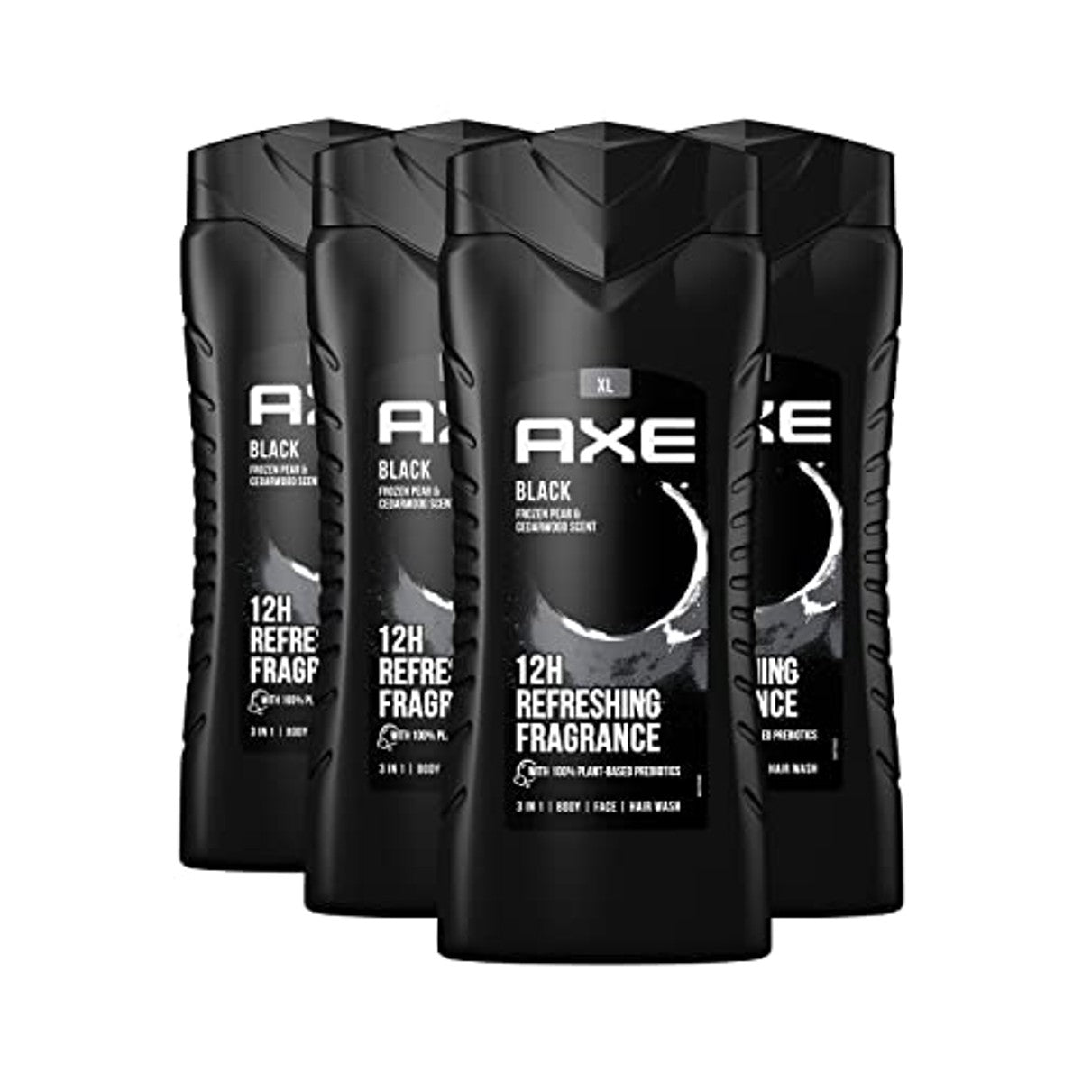 Axe 3-in-1 douchegel & shampoo Black XL 4 stuks – Axe