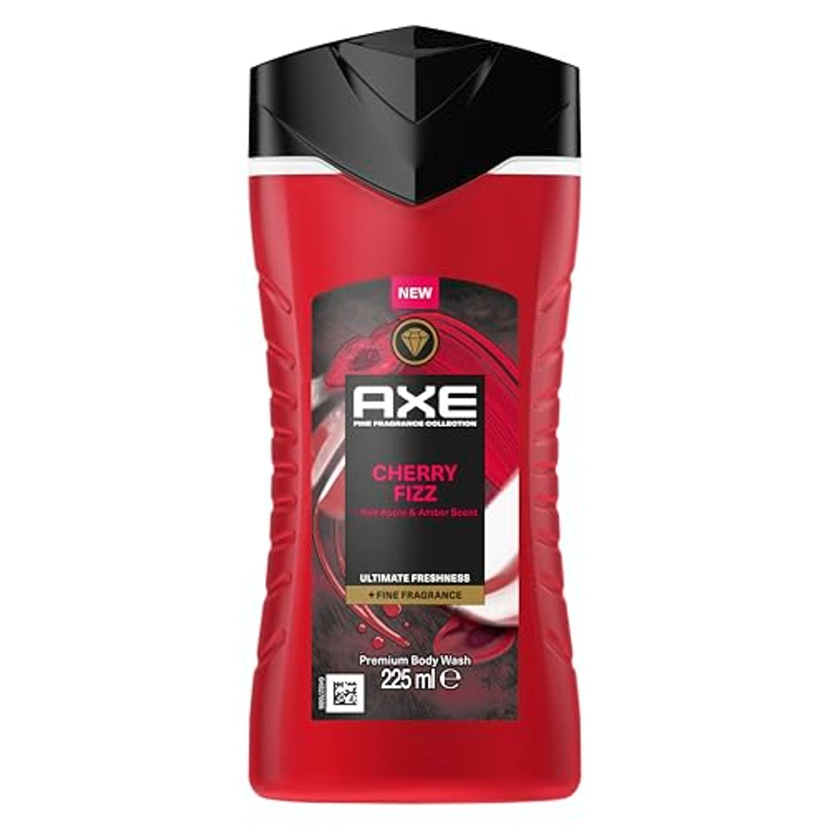 Axe Cherry Fizz Premium Body Wash 3 x 225 ml - Voordeelverpakking