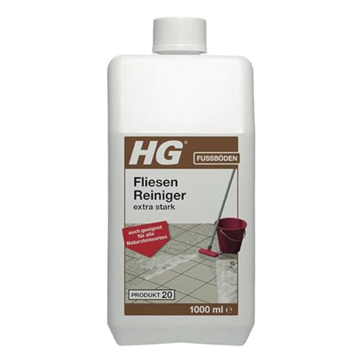 HG Tegelreiniger extra sterk 1 liter – HG