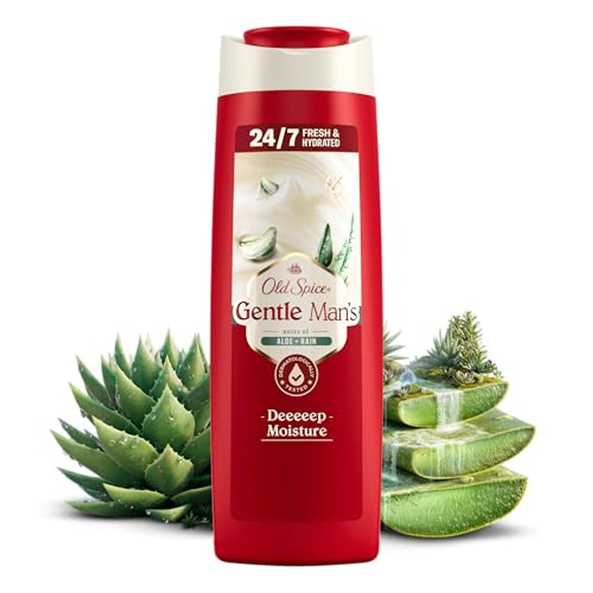Old Spice Gentle Man's Aloë + Rain 3-in-1 6 x 400 ml - Voordeelverpakking