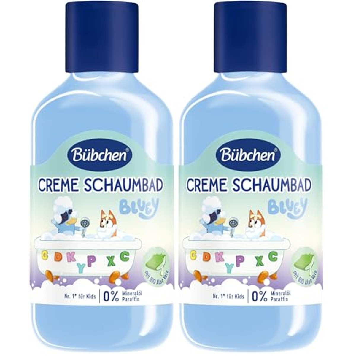 Bübchen Crème schuimbad Bluey 250 ml (verpakking van 2) – Bübchen